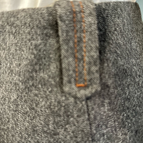 Tailored skirt with front split and designer details - Picture 7 of 12